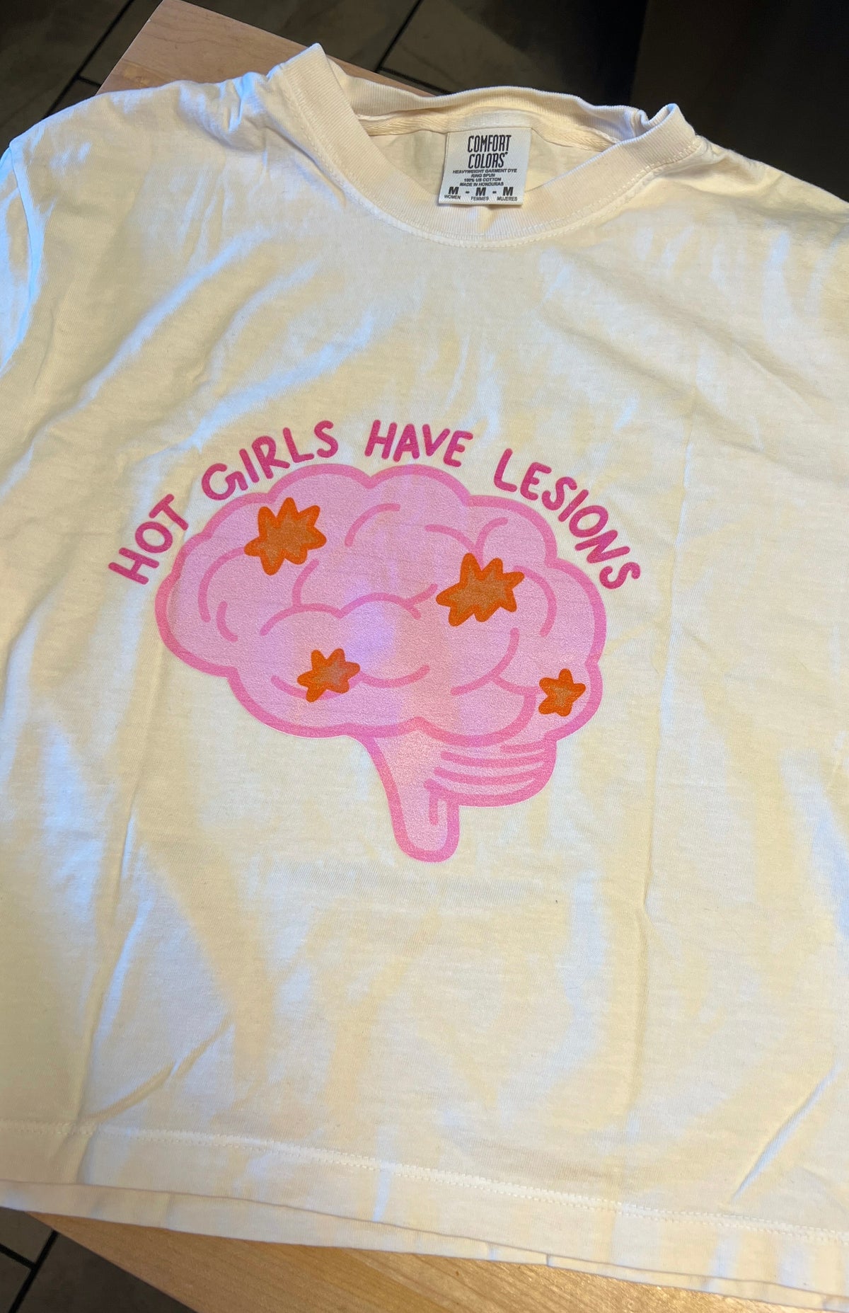 Hot Girls Have Lesions Cropped T-Shirt